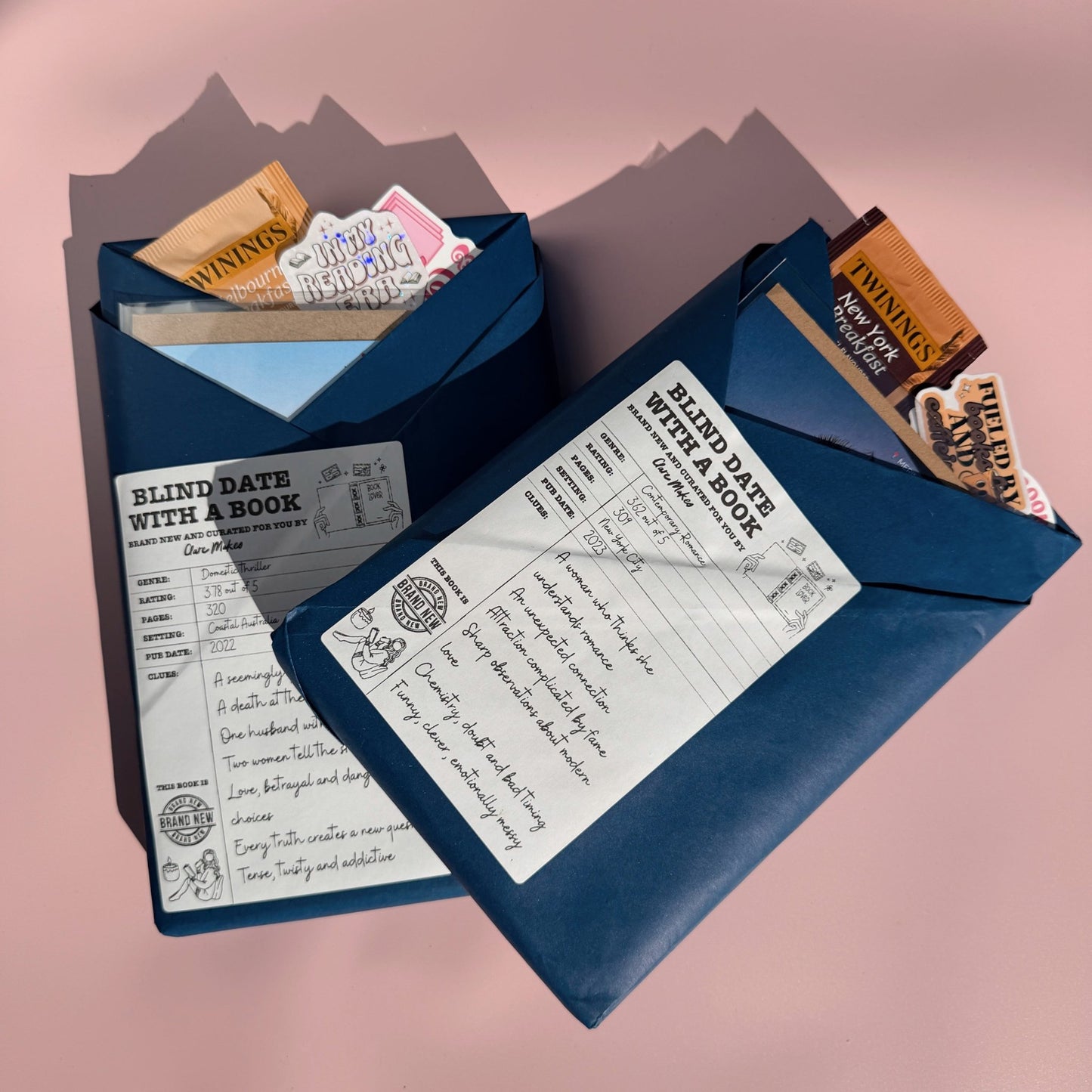 Blind Date With a Book: A Curated Surprise Read (New Books!) - Clare Makes - Blind Date With A Book