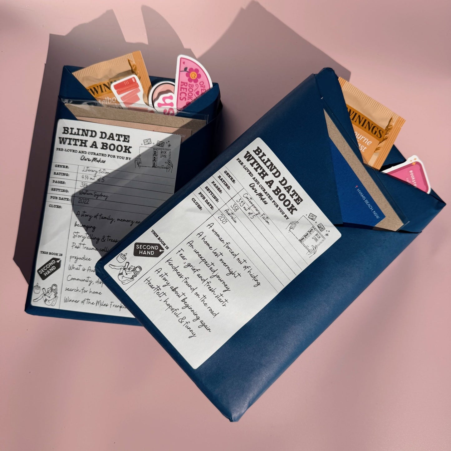 Blind Date With a Book: A Curated Surprise Read (Second-Hand) - Clare Makes - Blind Date With A Book