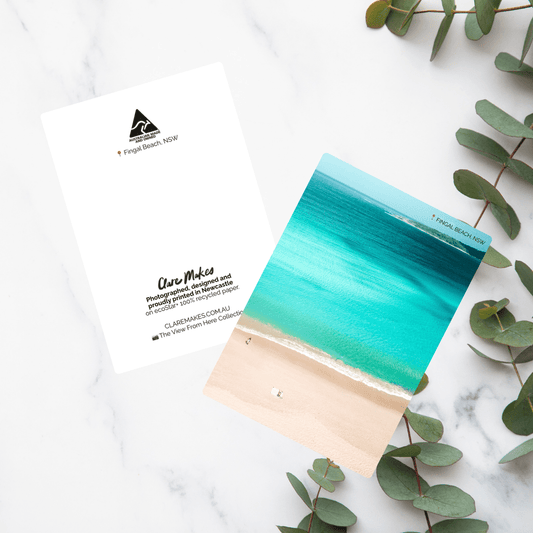 Greeting Card: Fingal Beach I - Clare Makes -