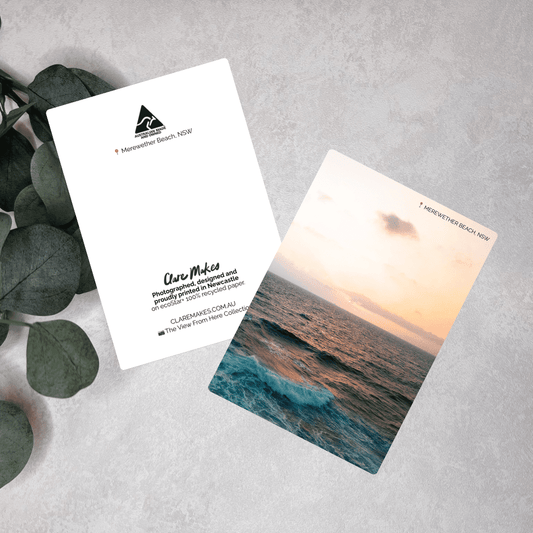 Greeting Card: Merewether Beach I - Clare Makes -