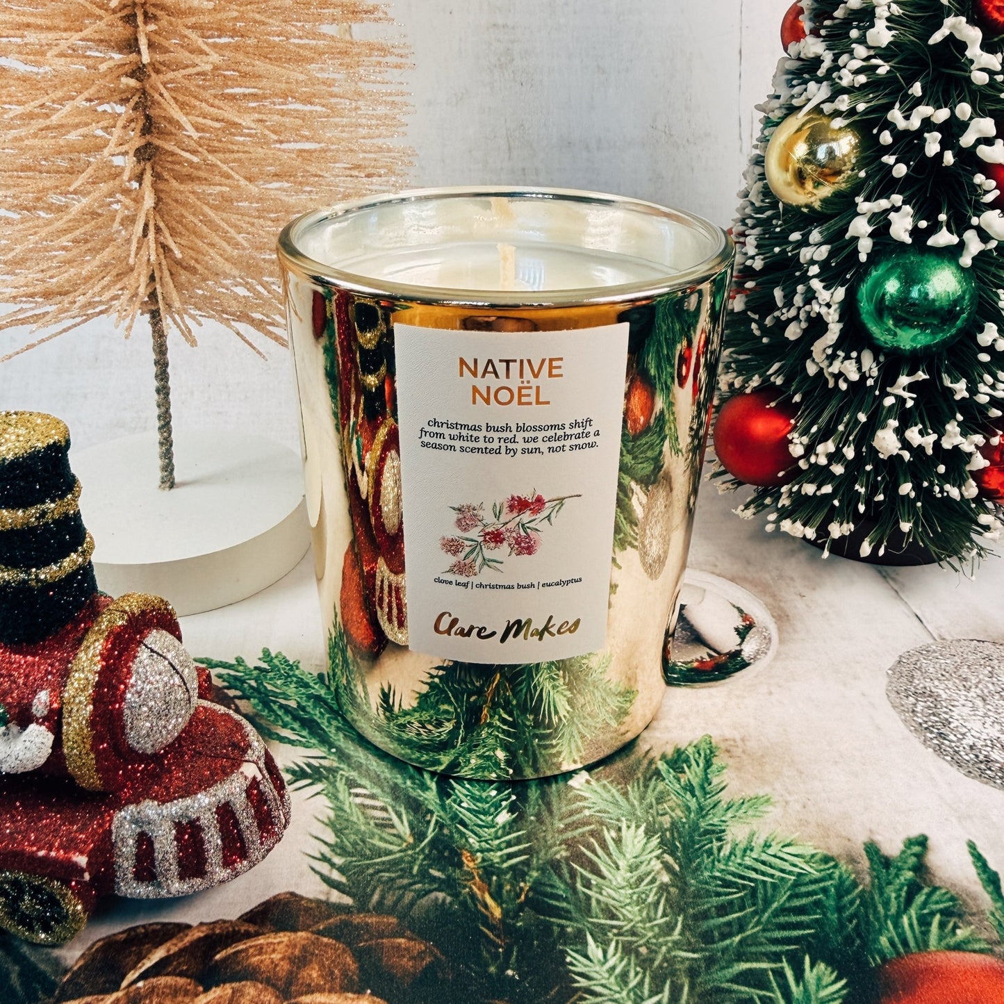 Native Nöel Christmas 2025 Candle - Clare Makes - Candle