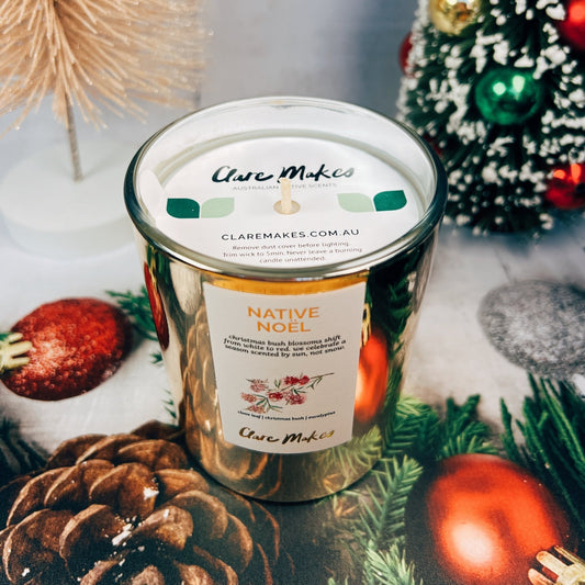 Native Nöel Christmas 2025 Candle - Clare Makes - Candle