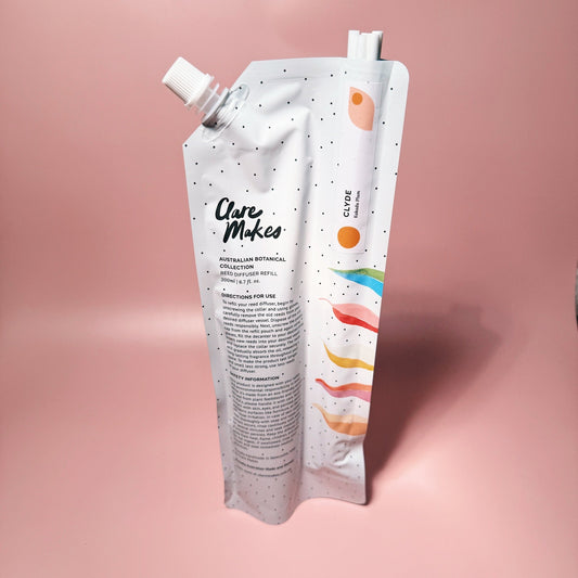 Reed Diffusers Refill Pouches (Wholesale) - Clare Makes - Reed Diffuser