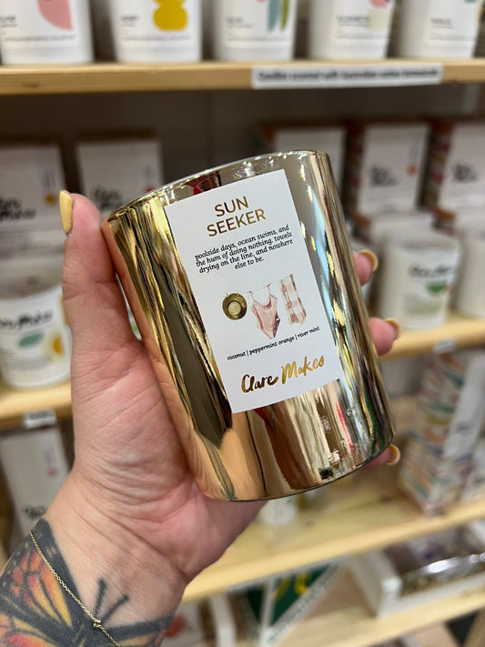 Sun Seeker Christmas 2025 Candle - Clare Makes - Candle