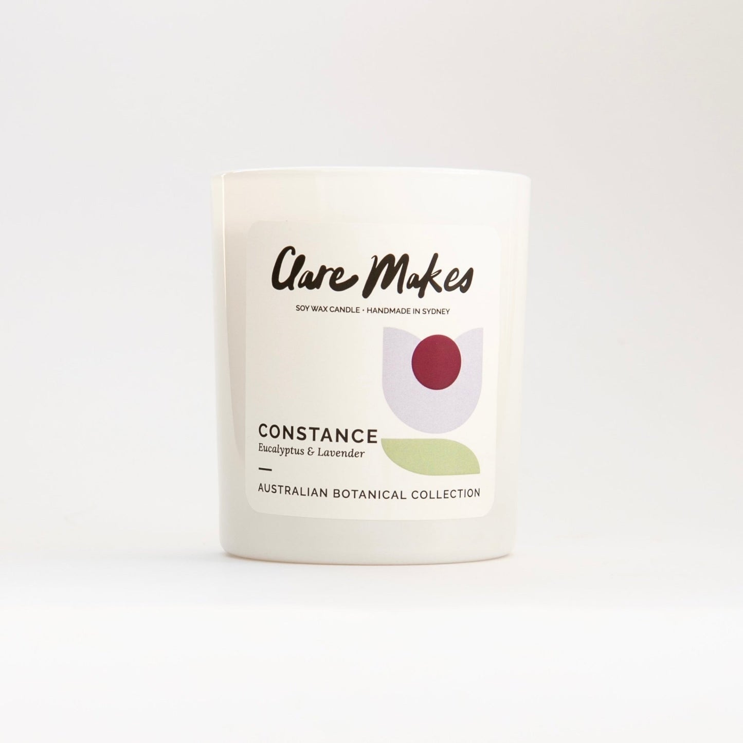 Constance: Eucalyptus & Lavender - Clare Makes - Candle