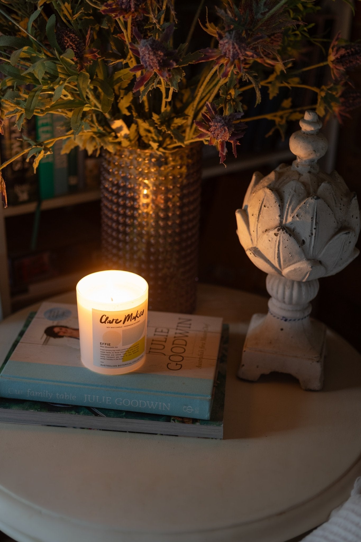 Effie: Blue Mountain Air - Clare Makes - Candle