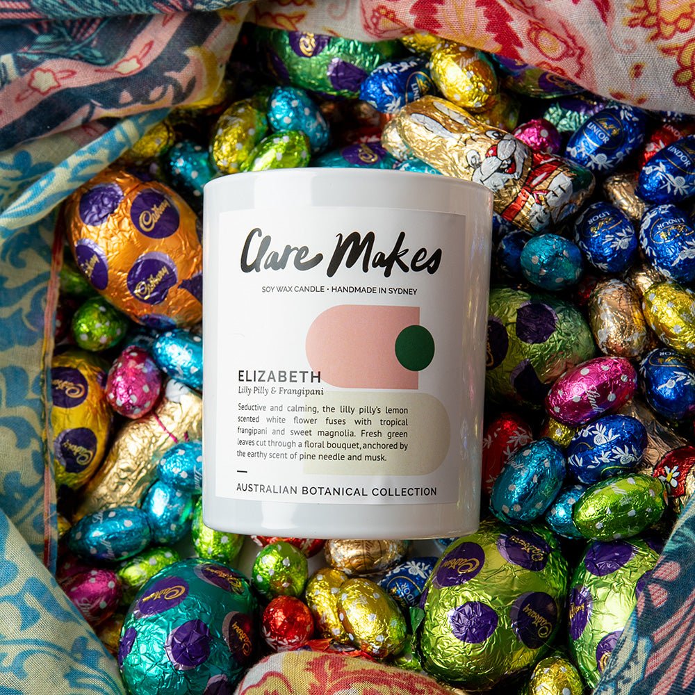 Elizabeth: Lilly Pilly & Frangipani - Clare Makes - Candle