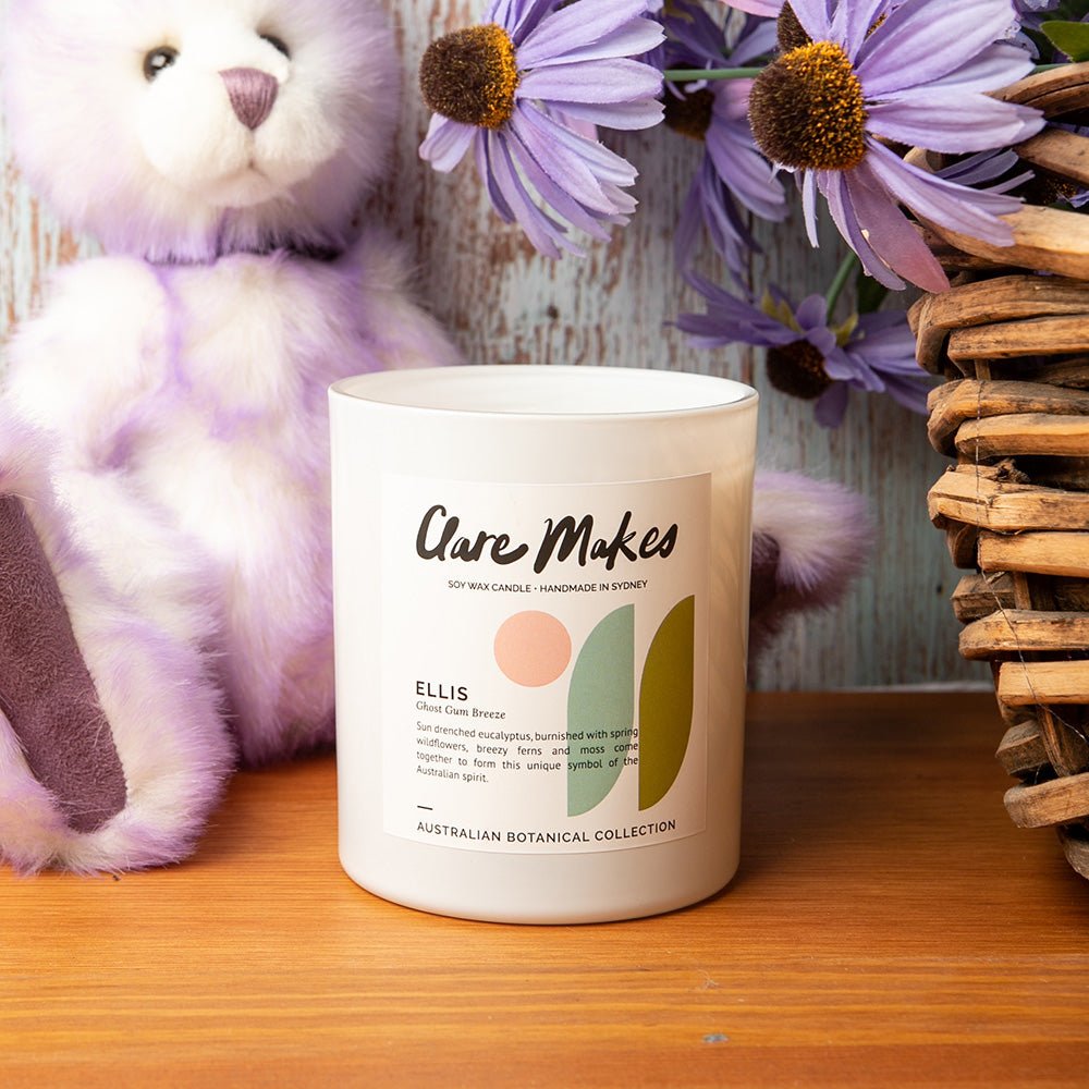 Ellis: Ghost Gum Breeze - Clare Makes - Candle