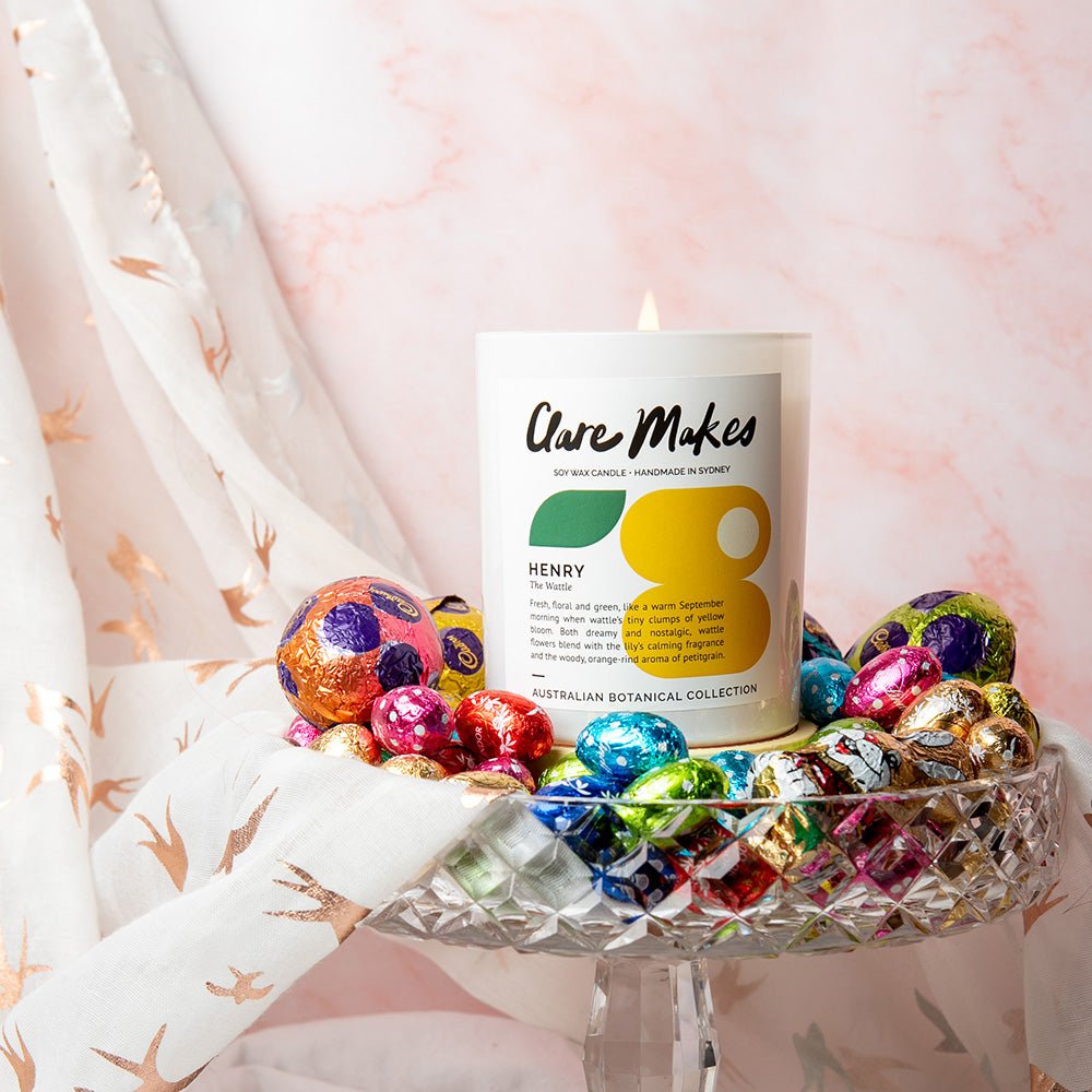 Henry: The Wattle - Clare Makes - Candle