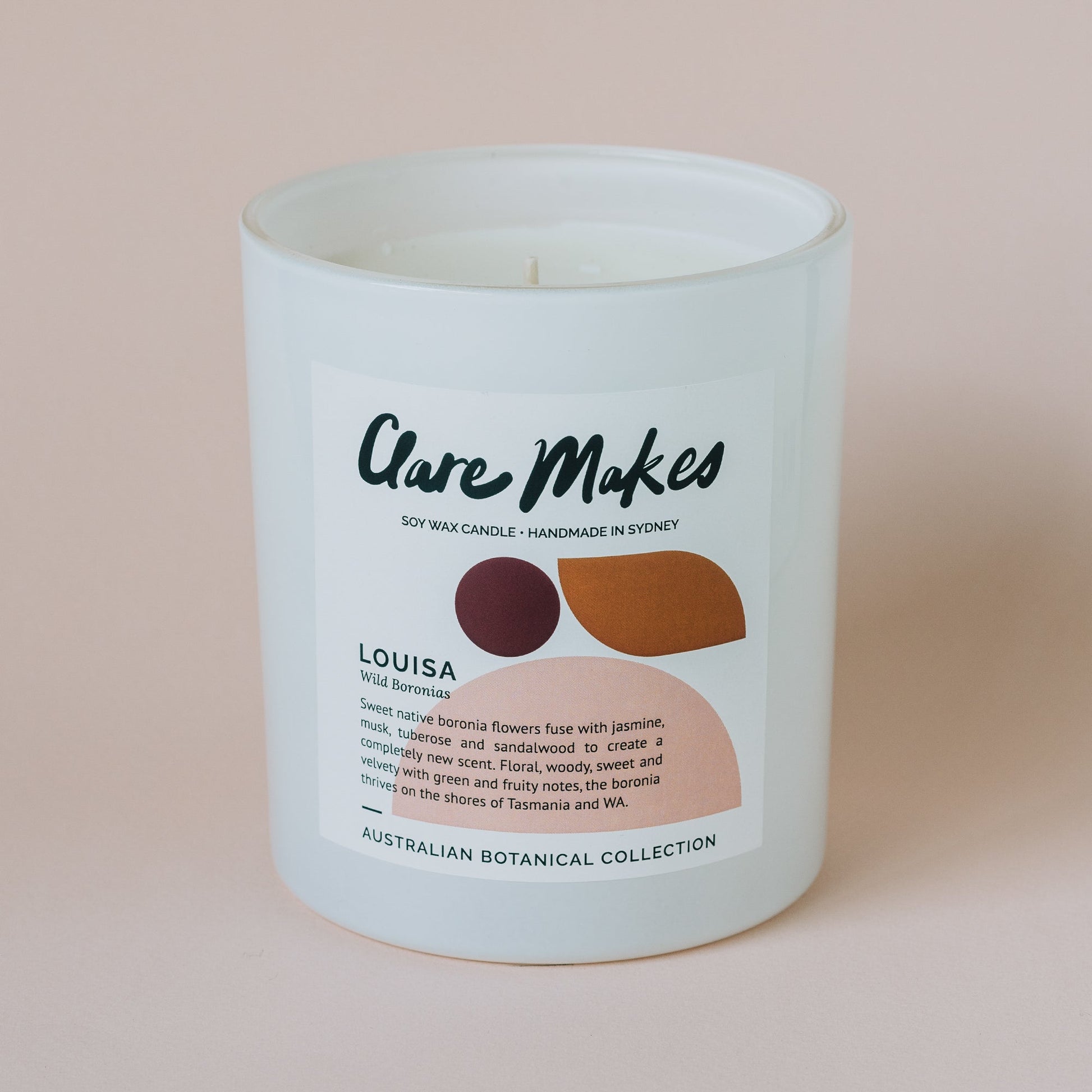 Louisa: Wild Boronias - Clare Makes - Candle