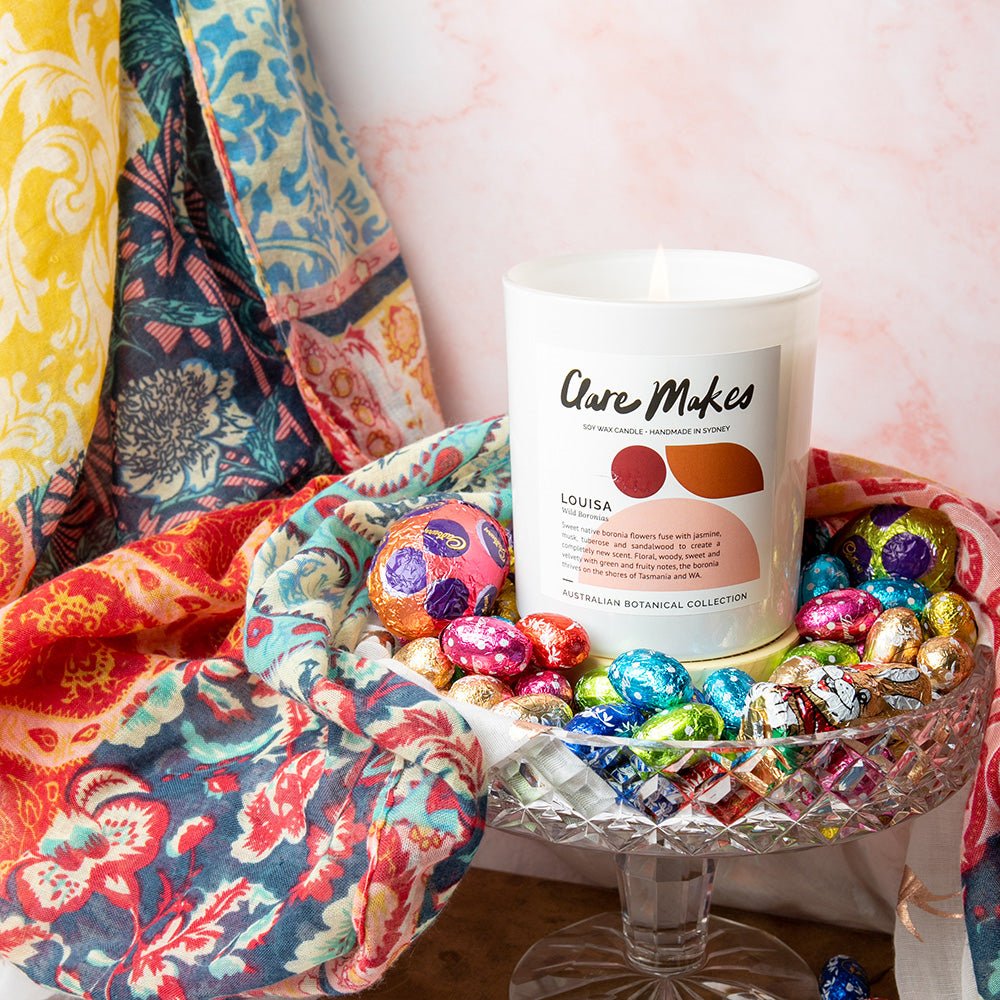 Louisa: Wild Boronias - Clare Makes - Candle