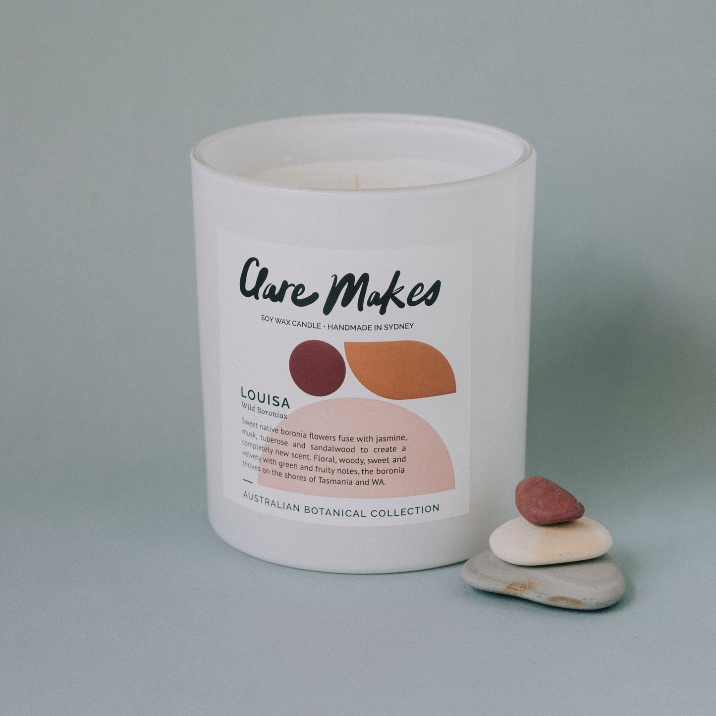 Louisa: Wild Boronias - Clare Makes - Candle
