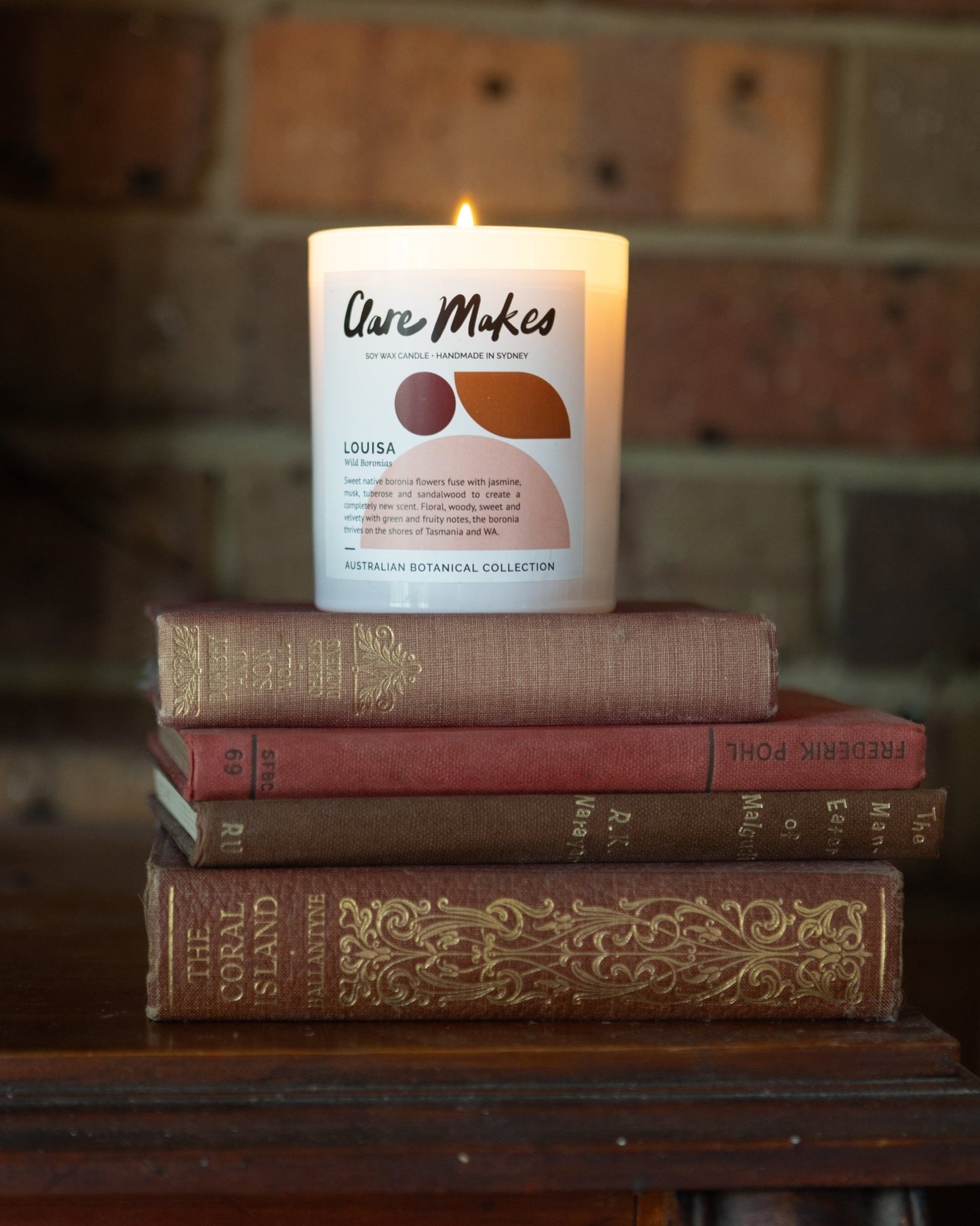 Louisa: Wild Boronias (NEW AND UPDATED!) - Clare Makes - Candle