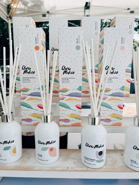 Reed Diffusers - Clare Makes - Reed Diffuser