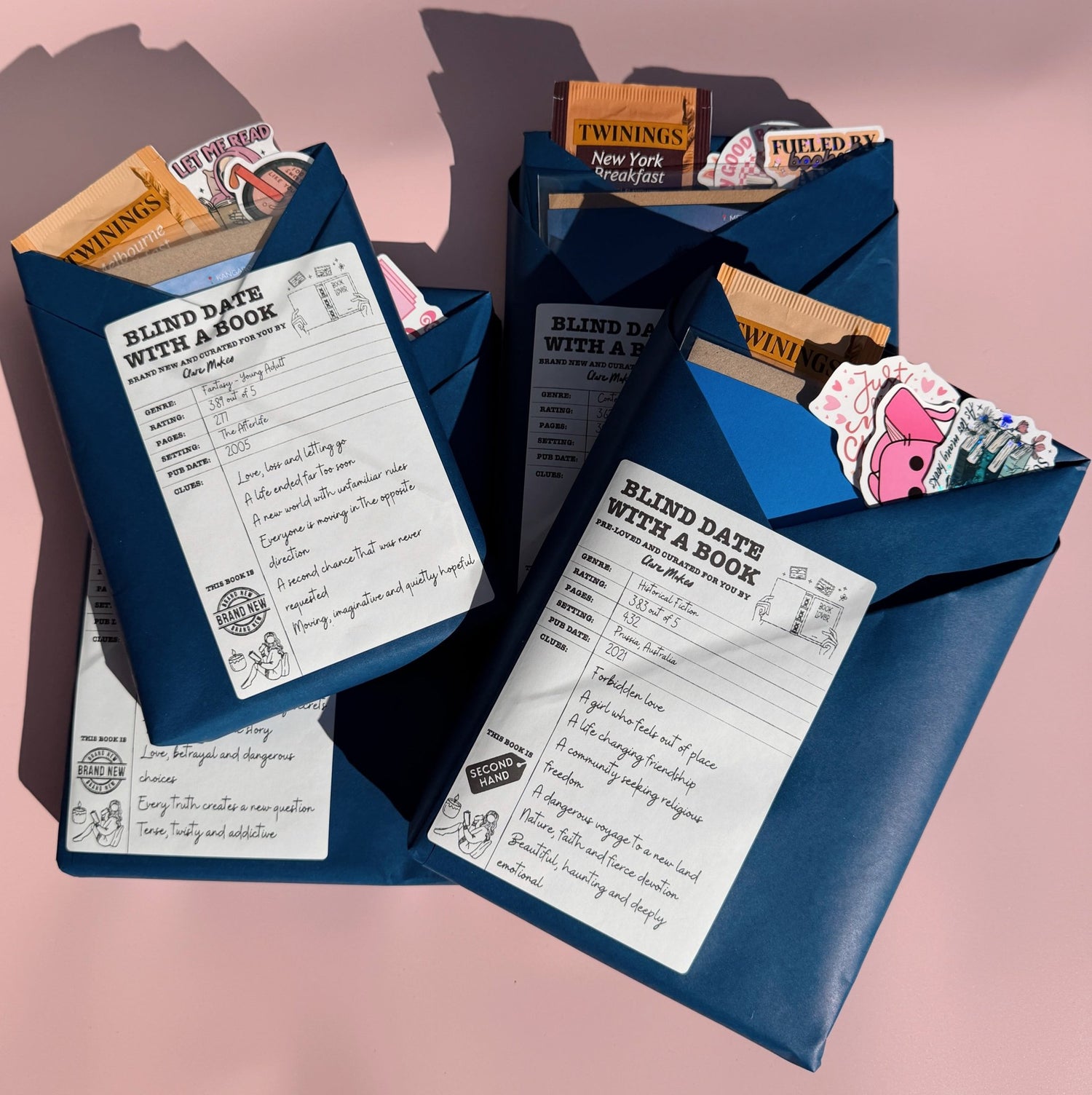 Blind Date With A Book - Clare Makes