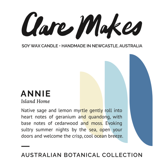 Annie: Island Home (Seconds) - Clare Makes - Candle