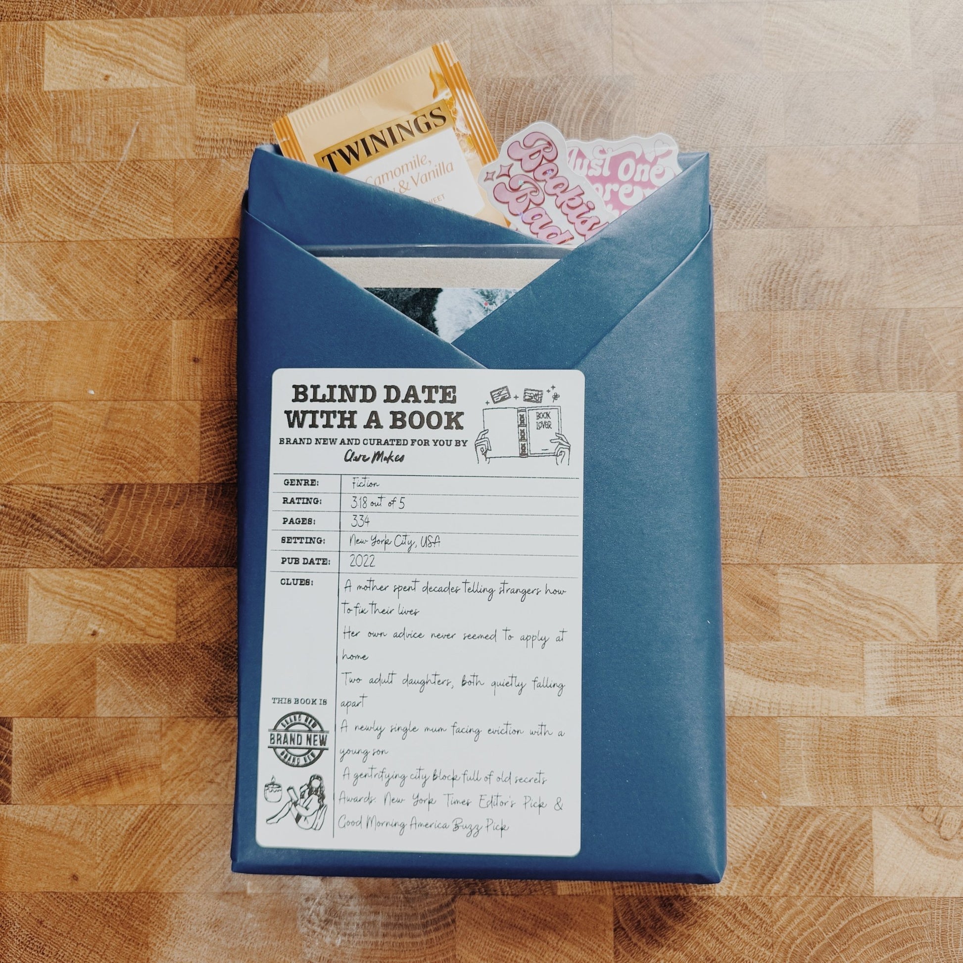 Blind Date With a Book: A Curated Surprise Read (New Books!) - Clare Makes - Blind Date With A Book