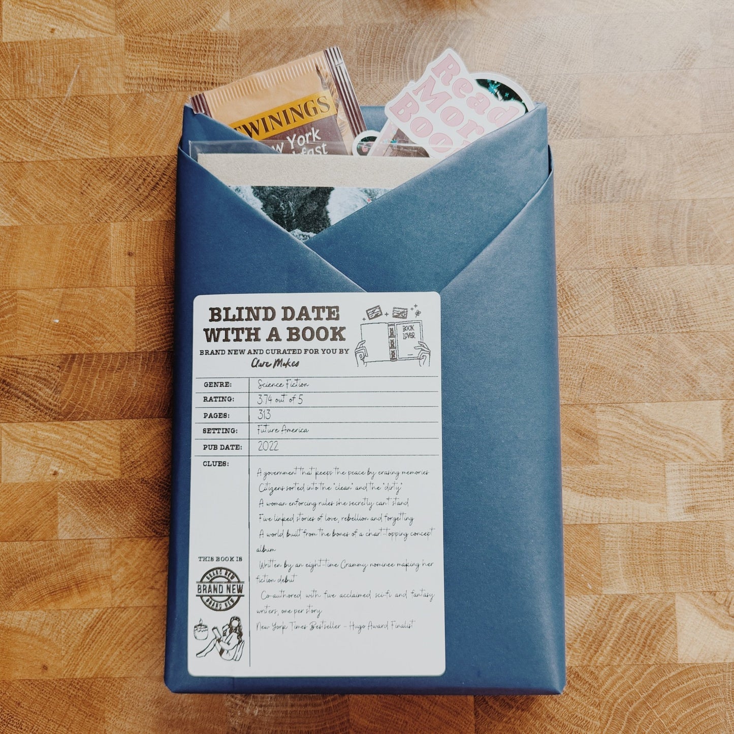 Blind Date With a Book: A Curated Surprise Read (New Books!) - Clare Makes - Blind Date With A Book
