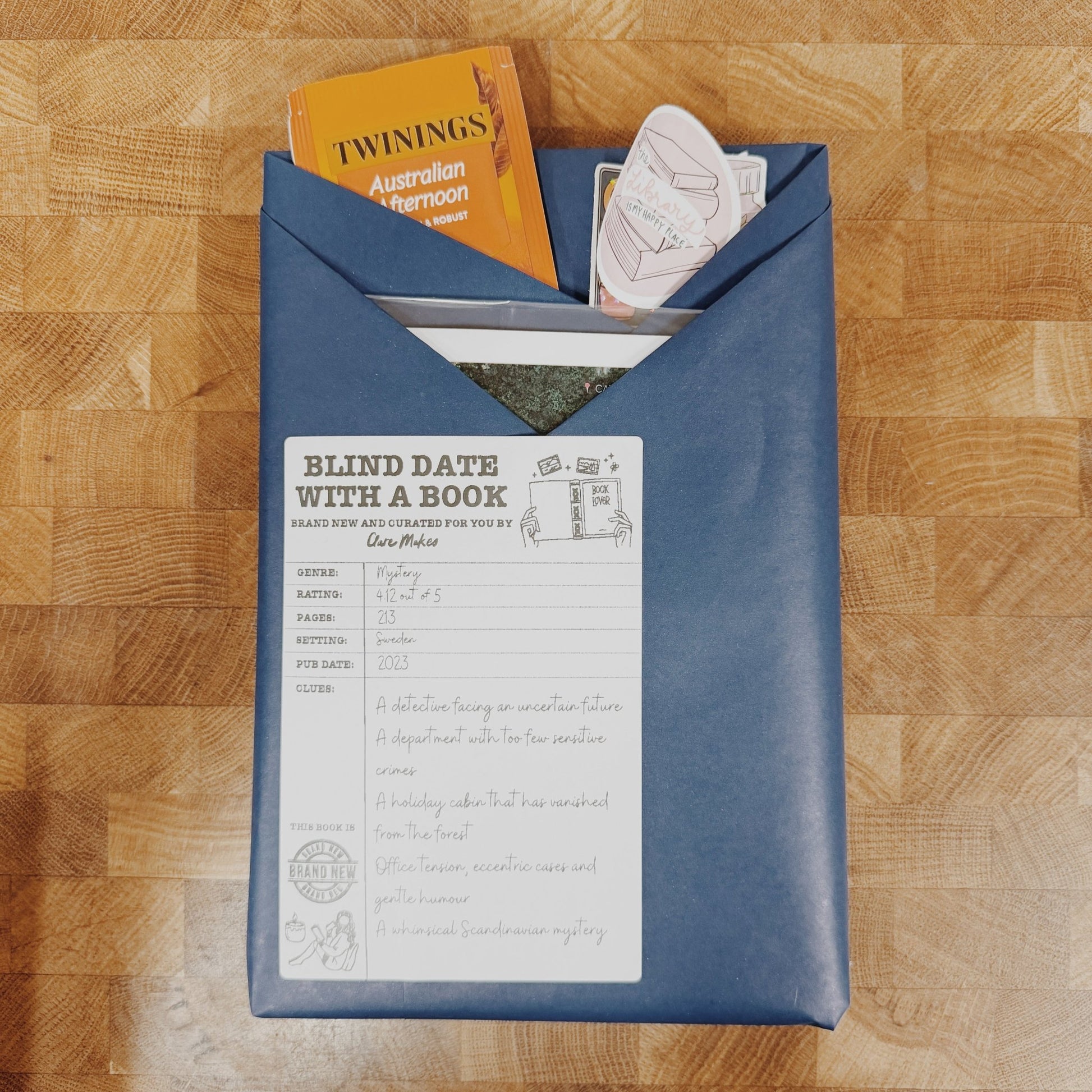 Blind Date With a Book: A Curated Surprise Read (New Books!) - Clare Makes - Blind Date With A Book