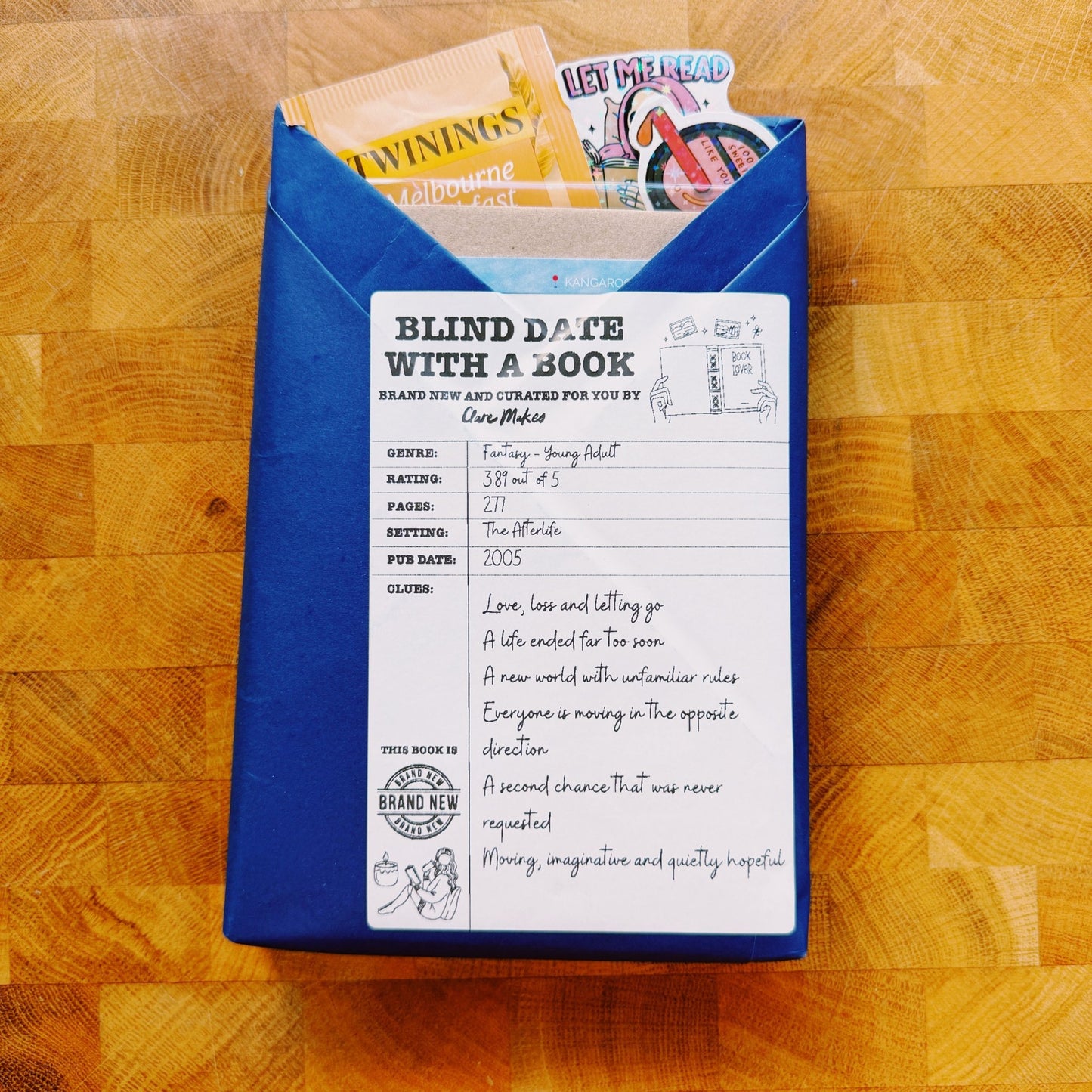 Blind Date With a Book: A Curated Surprise Read (New Books!) - Clare Makes - Blind Date With A Book