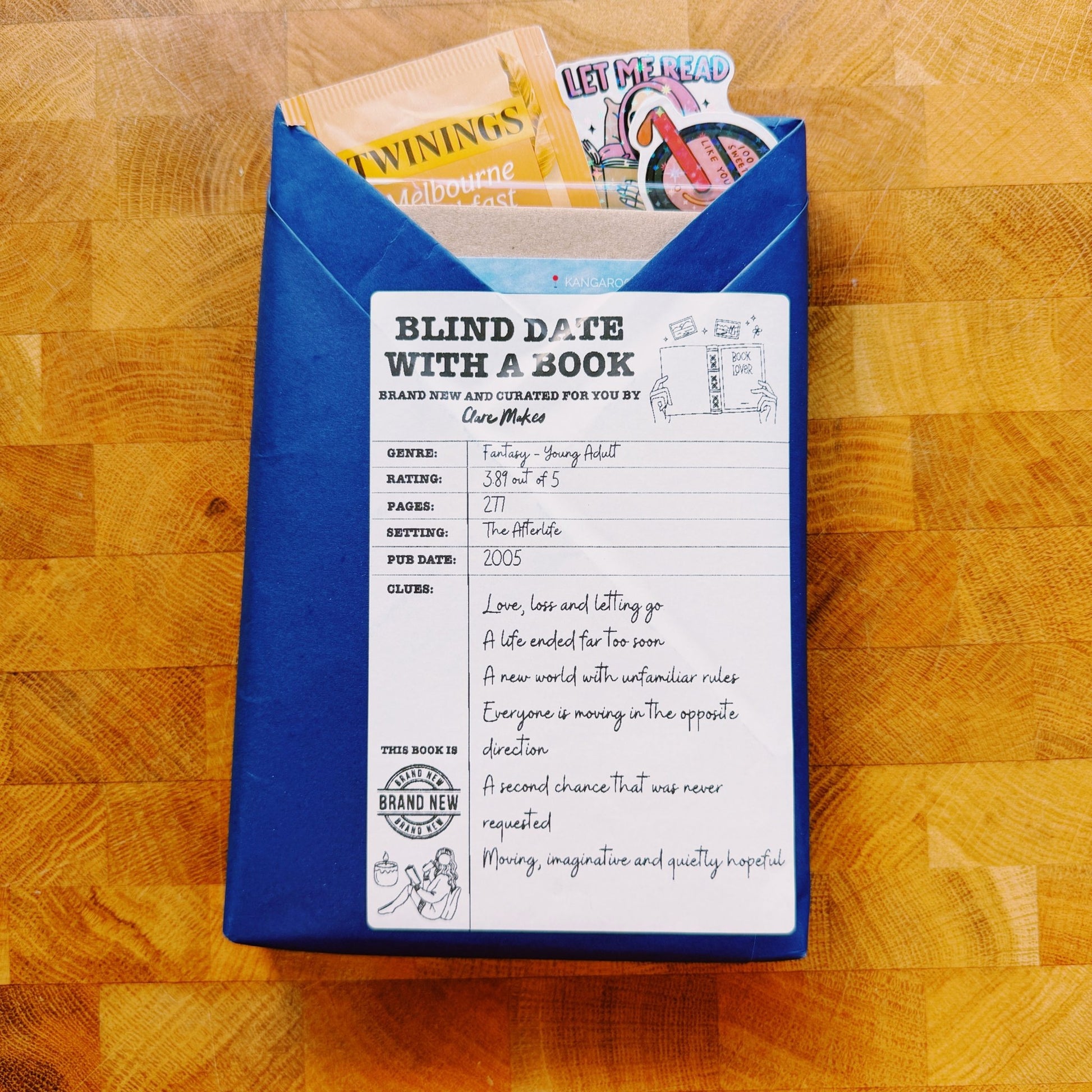 Blind Date With a Book: A Curated Surprise Read (New Books!) - Clare Makes - Blind Date With A Book