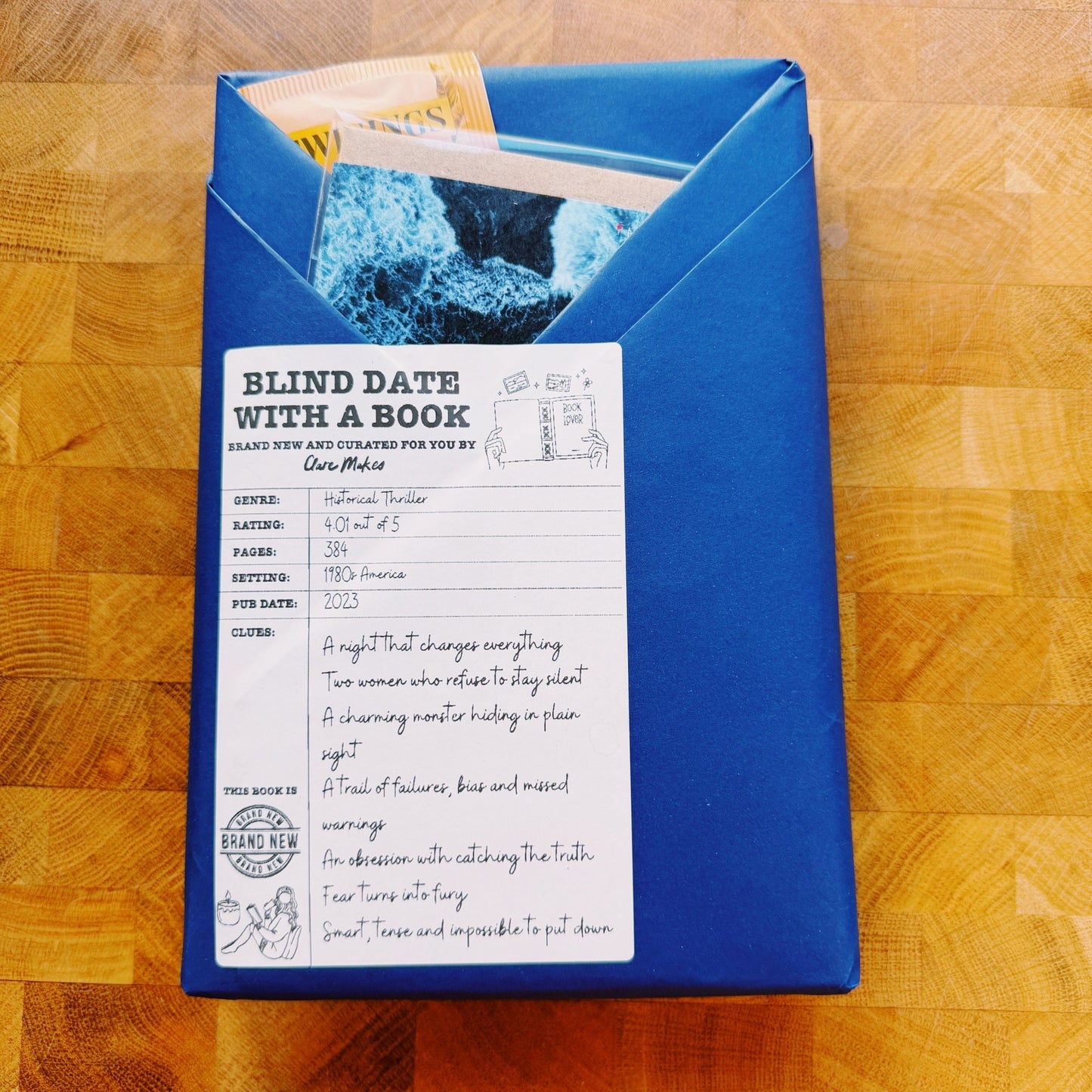 Blind Date With a Book: A Curated Surprise Read (New Books!) - Clare Makes - Blind Date With A Book