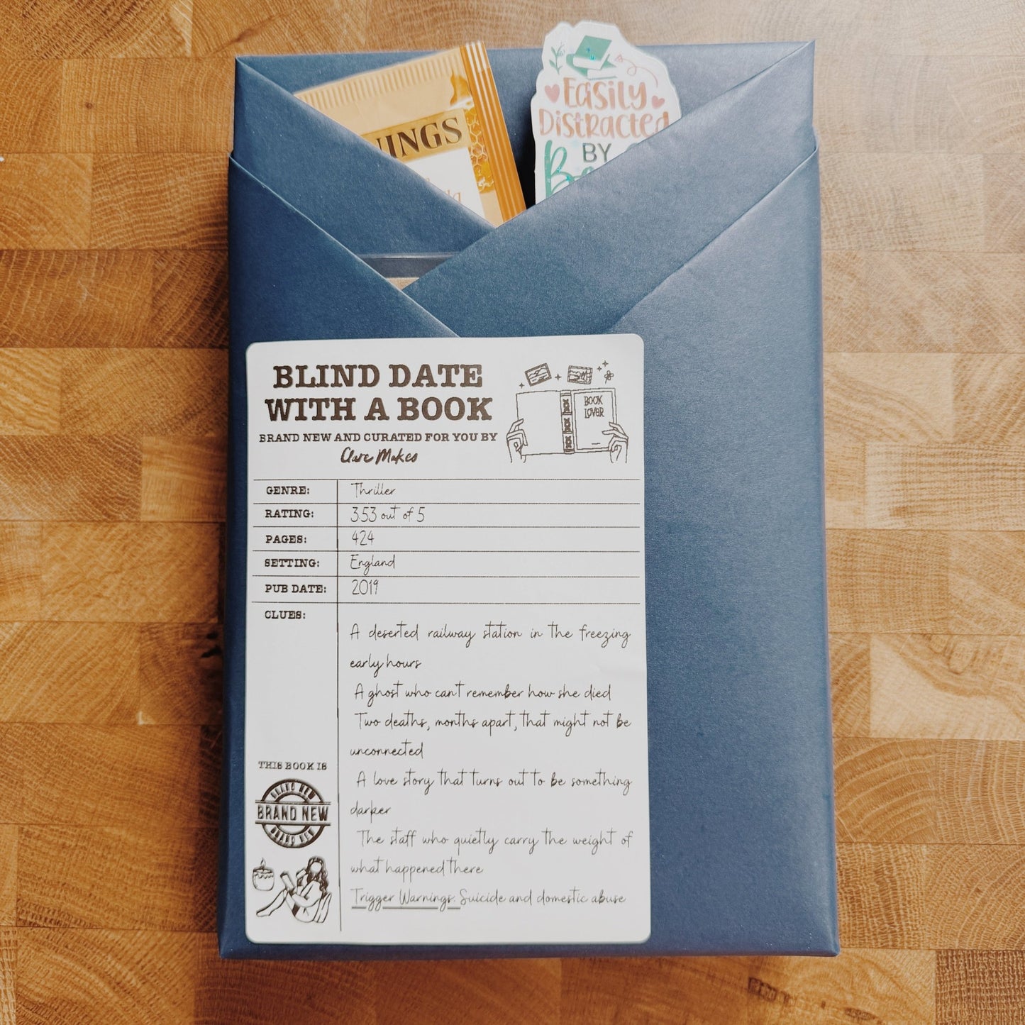 Blind Date With a Book: A Curated Surprise Read (New Books!) - Clare Makes - Blind Date With A Book