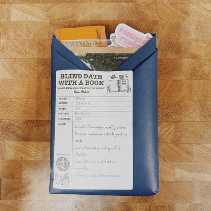 Blind Date With a Book: A Curated Surprise Read (New Books!) - Clare Makes - Blind Date With A Book