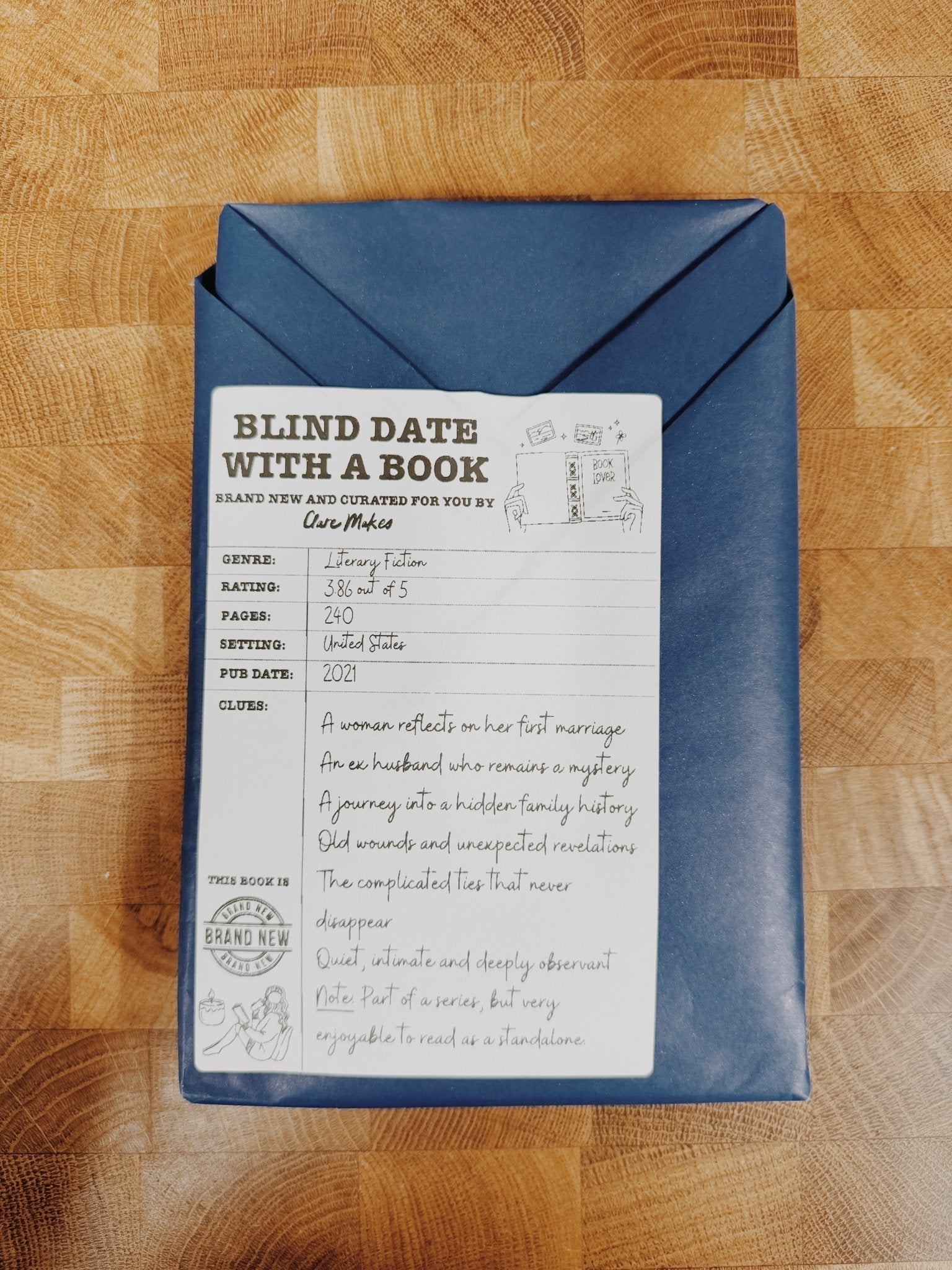 Blind Date With a Book: A Curated Surprise Read (New Books!) - Clare Makes - Blind Date With A Book