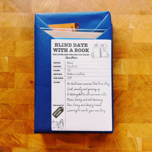 Blind Date With a Book: A Curated Surprise Read (Second-Hand) - Clare Makes - Blind Date With A Book