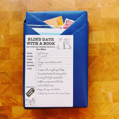 Blind Date With a Book: A Curated Surprise Read (Second-Hand) - Clare Makes - Blind Date With A Book