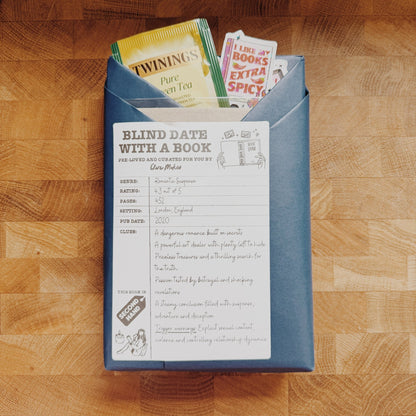 Blind Date With a Book: A Curated Surprise Read (Second-Hand) - Clare Makes - Blind Date With A Book