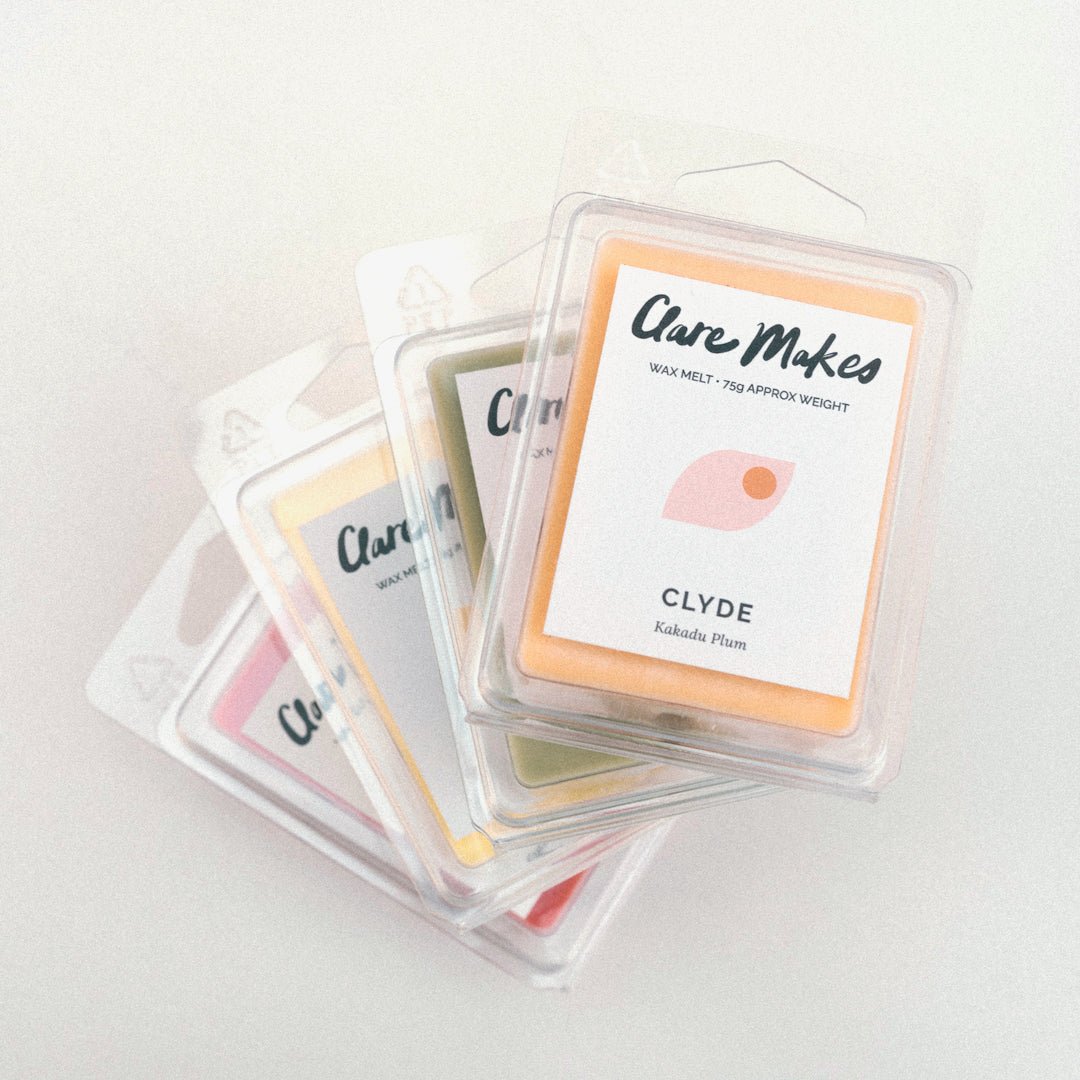 Clamshell Wax Melts - Clare Makes - 