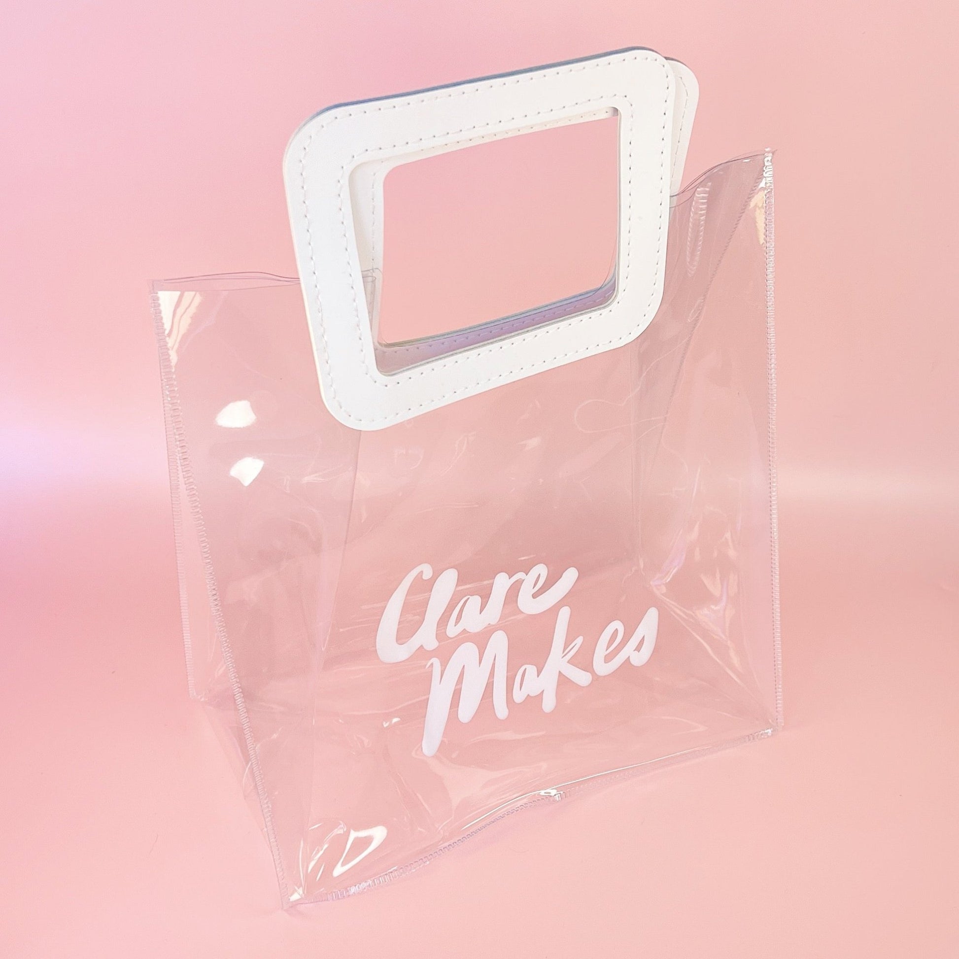 Clare Makes Clear PVC Gift Bag - Clare Makes - 