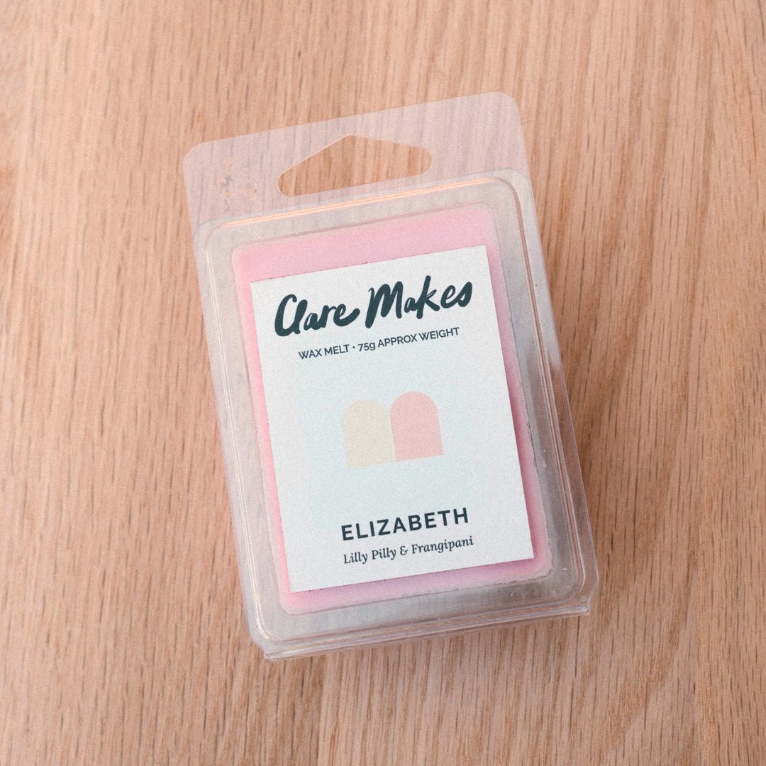 Elizabeth: Lilly Pilly & Frangipani - Clare Makes - Candle