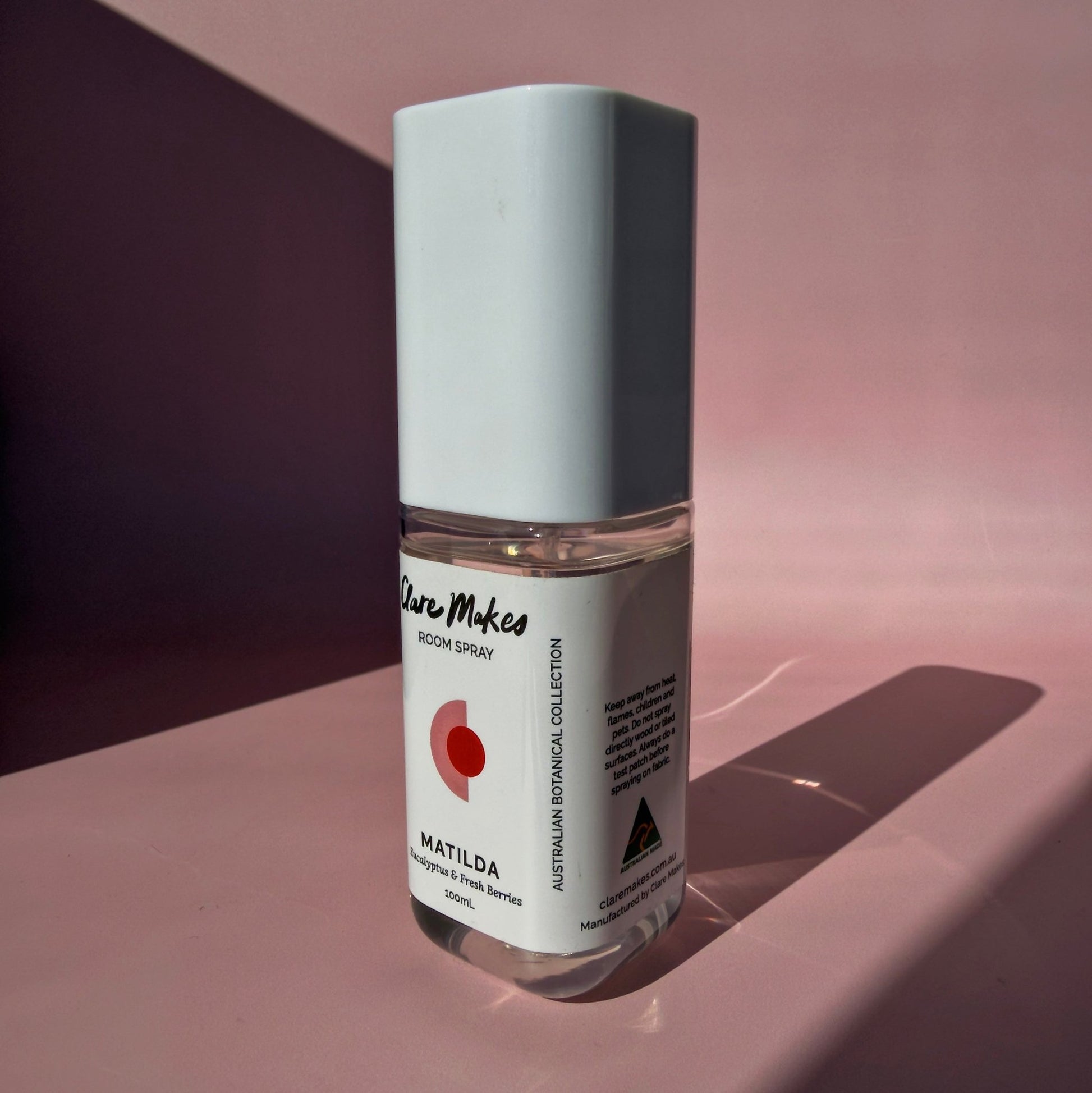Eucalyptus & Fresh Berries Room Spray 100ml - Clare Makes - Room Spray