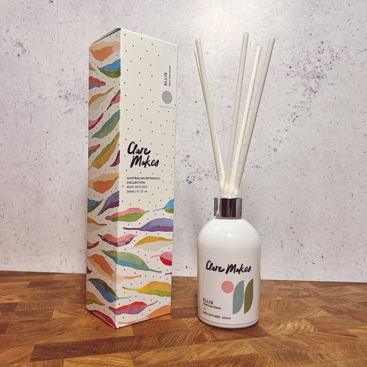 Ghost Gum Breeze Reed Diffuser 200ml - Clare Makes - Reed Diffuser