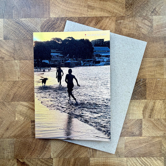 Greeting Card: Nelson Bay Sunset - Clare Makes - 