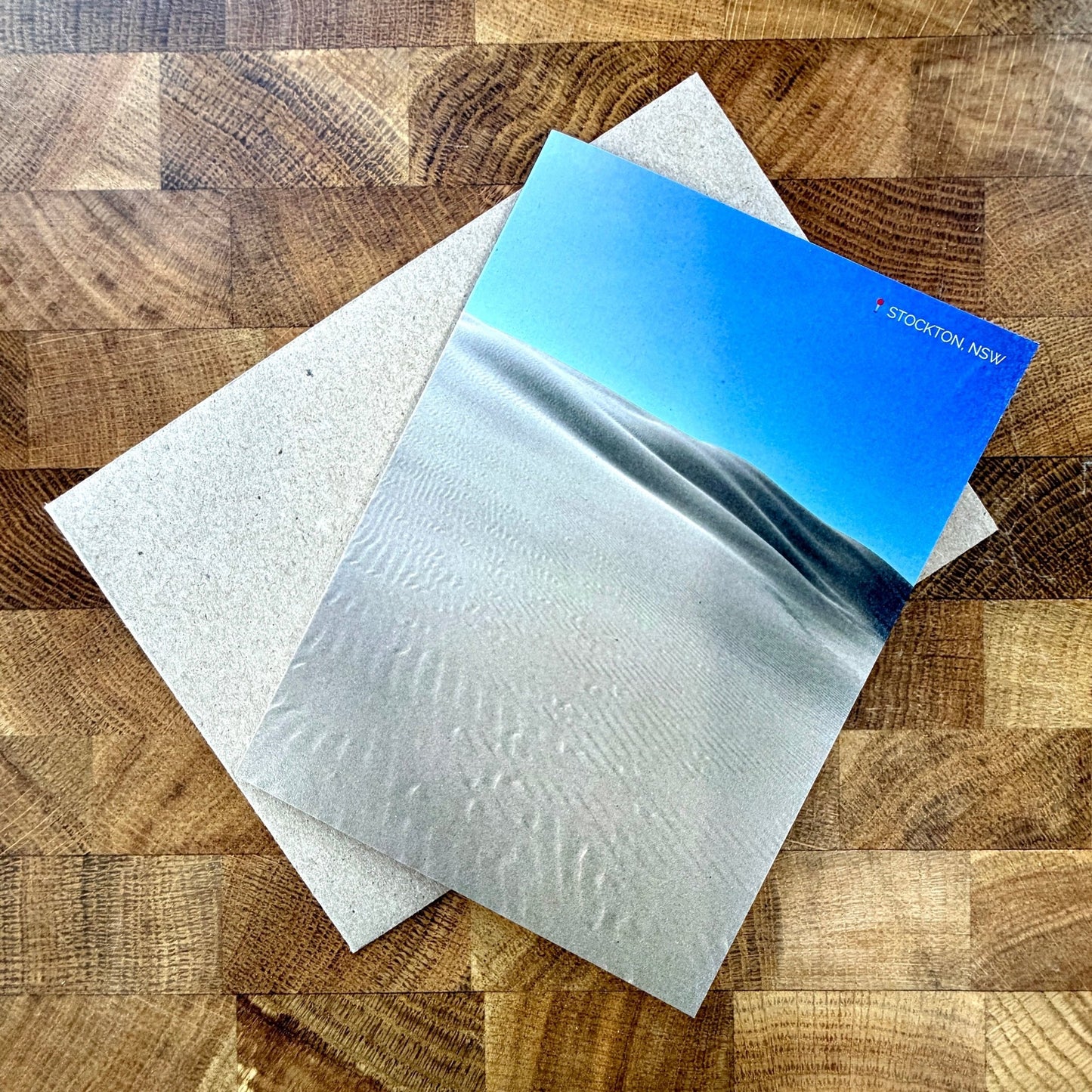 Greeting Card: Stockton Sand Dunes - Clare Makes - 