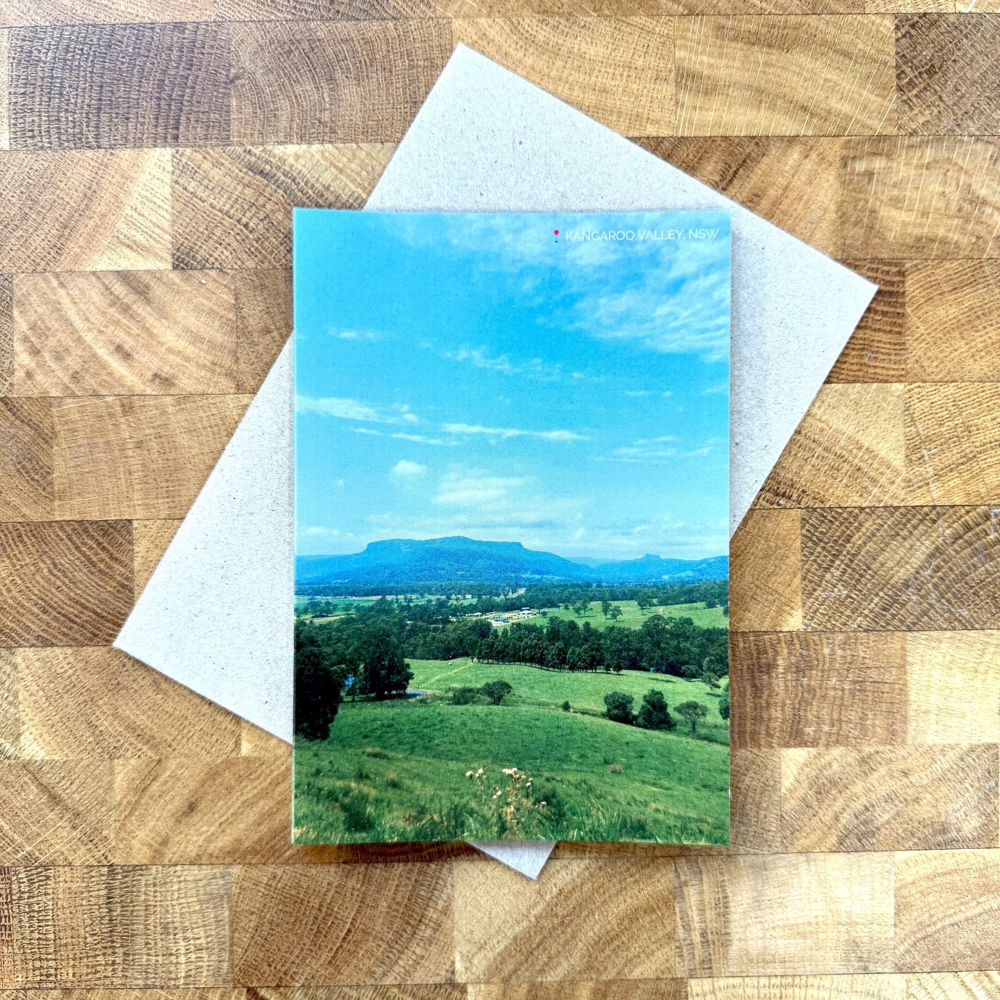 Kangaroo Valley Greeting Card | NSW Southern Highlands Card | Clare Makes - Clare Makes -