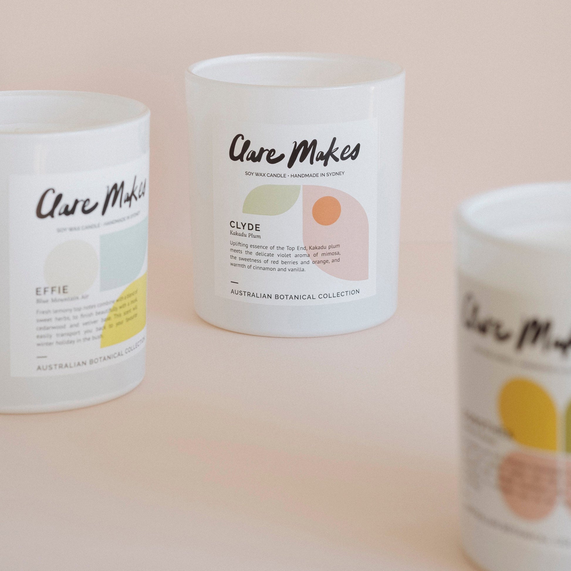 Medium Candles - Clare Makes - Candle