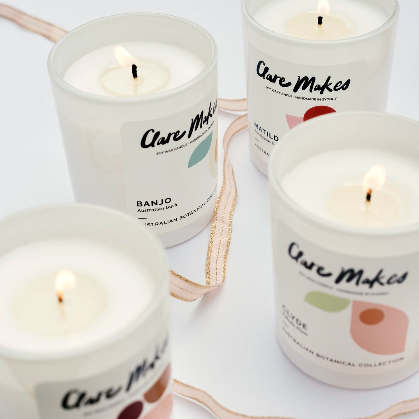 Medium Candles - Wholesale - Clare Makes - Candle