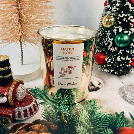 Native Nöel Christmas 2025 Candle - Clare Makes - Candle