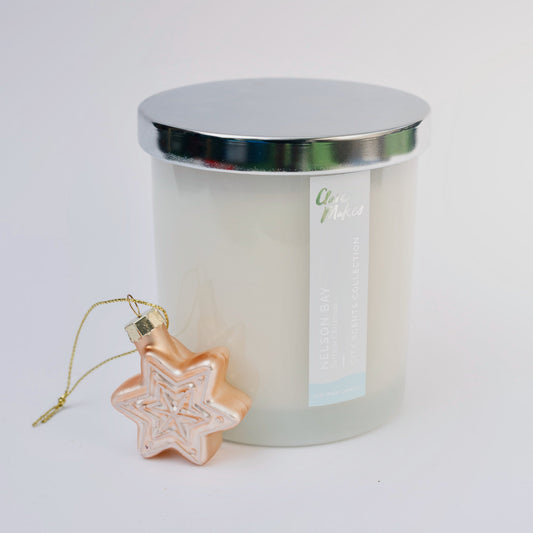 Nelson Bay: Surfside Christmas Candle - Clare Makes - Candle