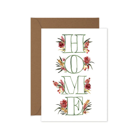Greeting Card: Native Home (Blank Inside)