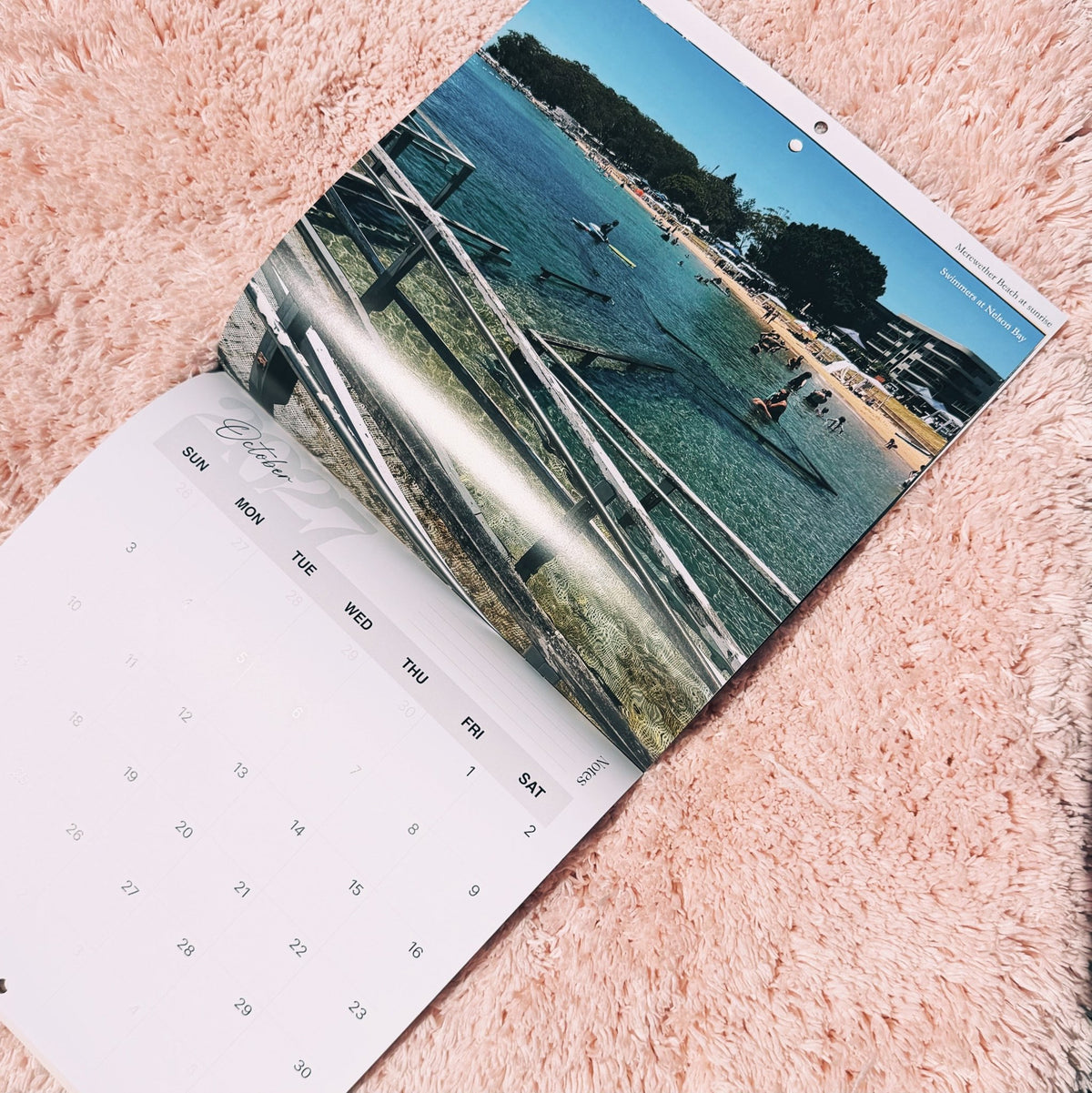 Newcastle & Surrounds From the Air (Mostly): 2027 Wall Calendar - Clare Makes -