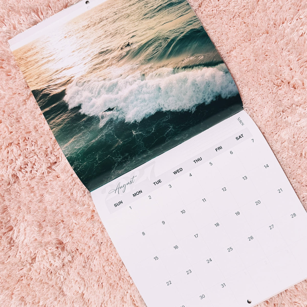 Newcastle & Surrounds From the Air (Mostly): 2027 Wall Calendar - Clare Makes -