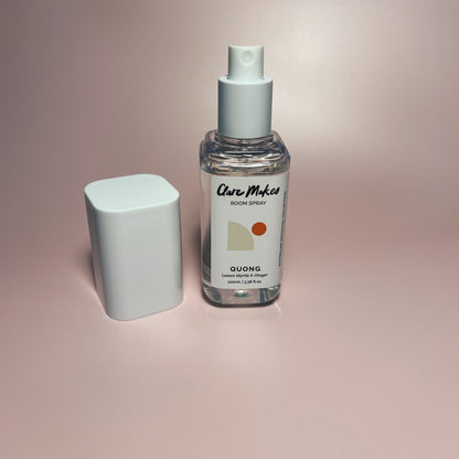 Quong: Lemon Myrtle & Ginger - Room Spray 100ml - Clare Makes - Room Spray