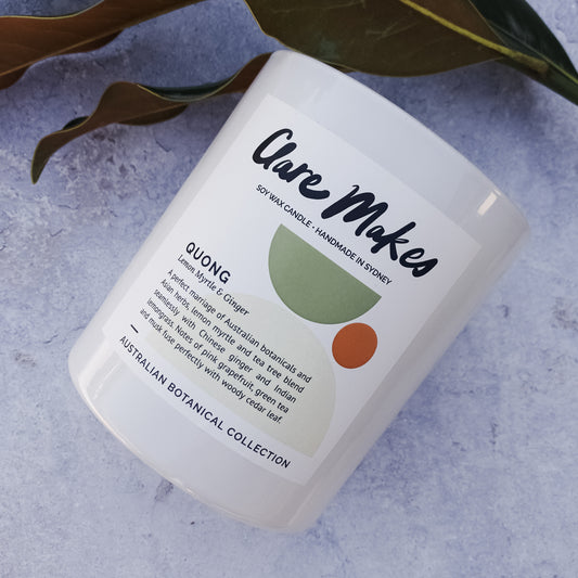 Lemon Myrtle & Ginger Large Candle 280g