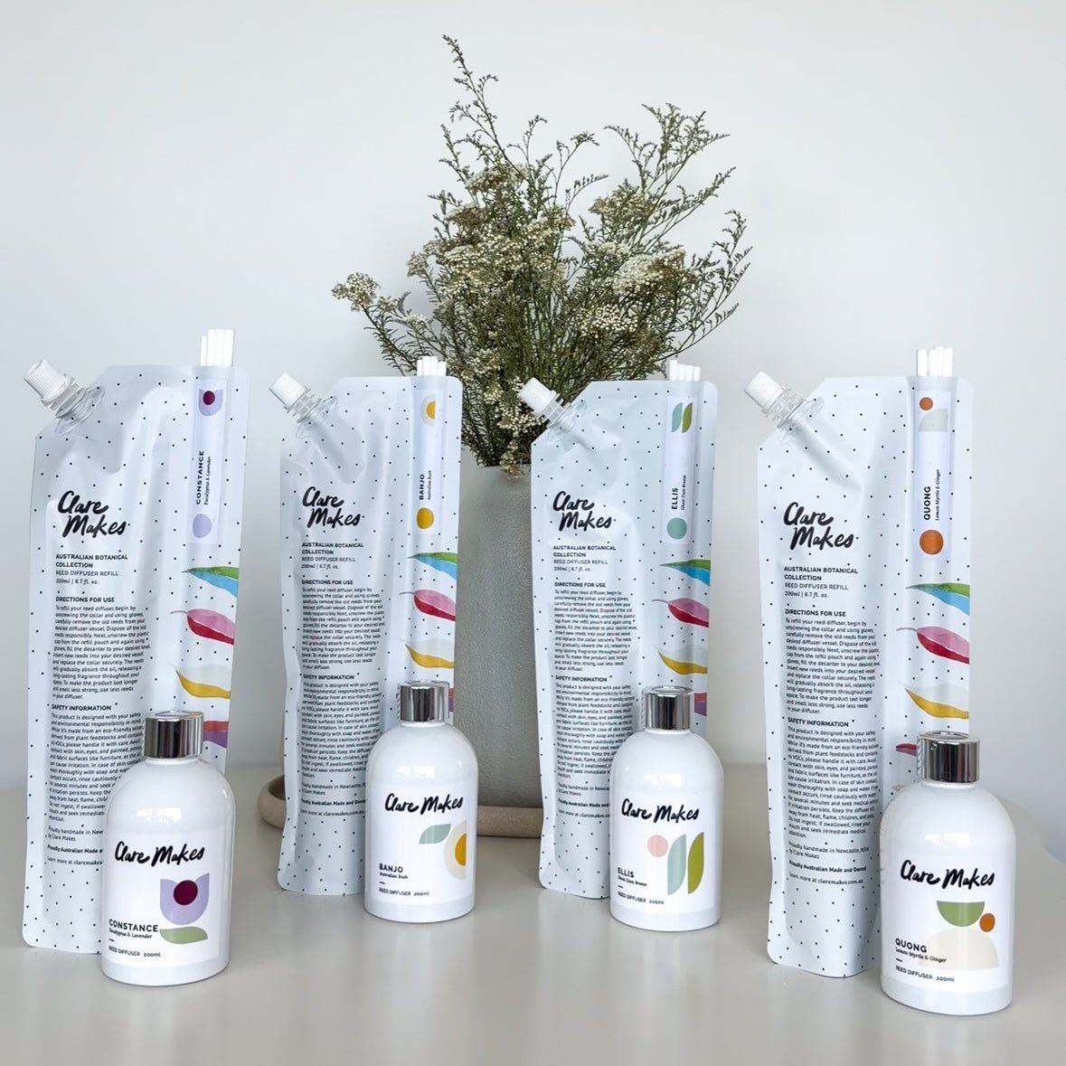 Reed Diffuser Refill Pouches | 200ml
